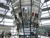 Blick innerhalb der Reichstagskuppel von Norman Foster!